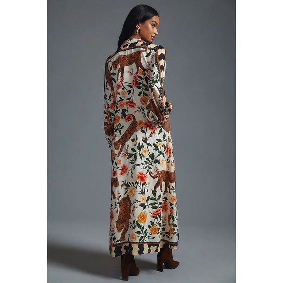 Anthropologie Farm x Anthropologie Printed Maxi Dress - Picture 3 of 7